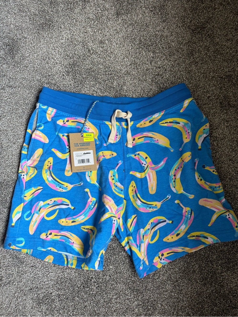 chubbies lounge wear 7” drawstring shorts